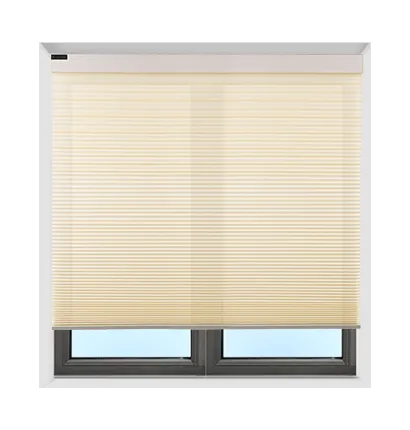 Honeycomb Blinds installed in window frames
